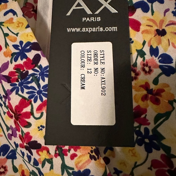 AX Dress Armani Exchange Wrap Dress Armani Exchange Dress AX Floral Dress - Picture 7 of 7